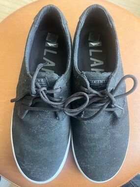 Lakai Daly Skate Shoes - Black/White Camo - Men's Size 9.